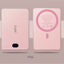 Magnetic Wireless Power Bank (Pink)