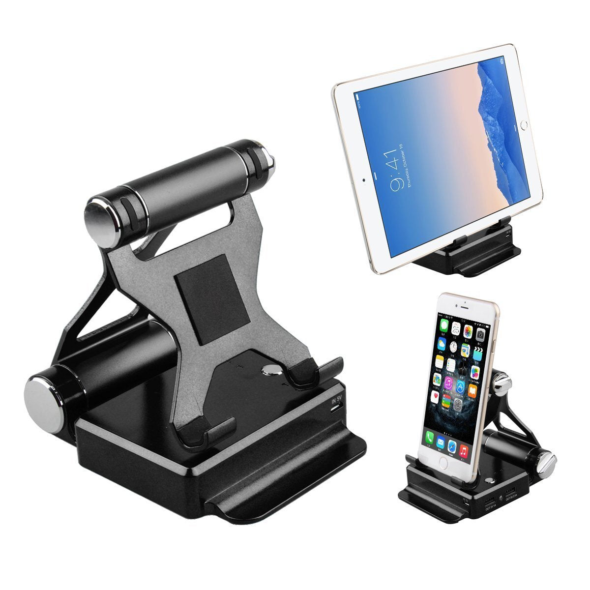 TransPod iPad Stand, Speaker & Battery Extender