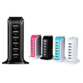 Smart Power 6-Port USB Charging Tower