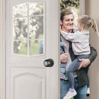 Bluetooth Fingerprint Smart Door Knob Lock with App Control