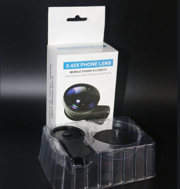 Phone Lens Kit 0.45x Super Wide Angle & 12.5x Macro HD Camera Lentes