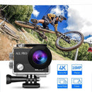 4K Waterproof UHD WiFi Action Camera with RF Remote