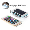 Jumbo Capacity 20,000 MAh Waterproof Solar Power Bank