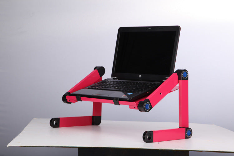 Laptop Table Stand with Adjustable Folding Ergonomic Design Notebook
