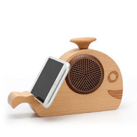 WOODSY GOODSY 2 IN 1 Bluetooth Speaker and Cell Phone Stand