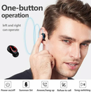 Mini Wireless Earbuds, Bluetooth 5.1 TWS with Charging Case, IPX7 Waterproof