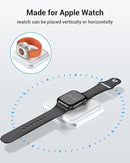 Magnetic Foldable 3-in-1 Wireless Charging Station for iPhone, Apple Watch & AirPods