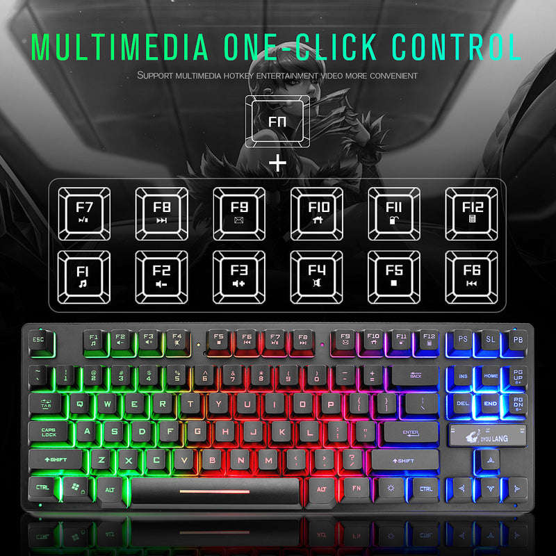 Electronic Games Mechanical Keyboard Notebook