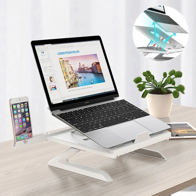 Laptop Stand Multifunctional Folding Lift Portable Monitor Increase