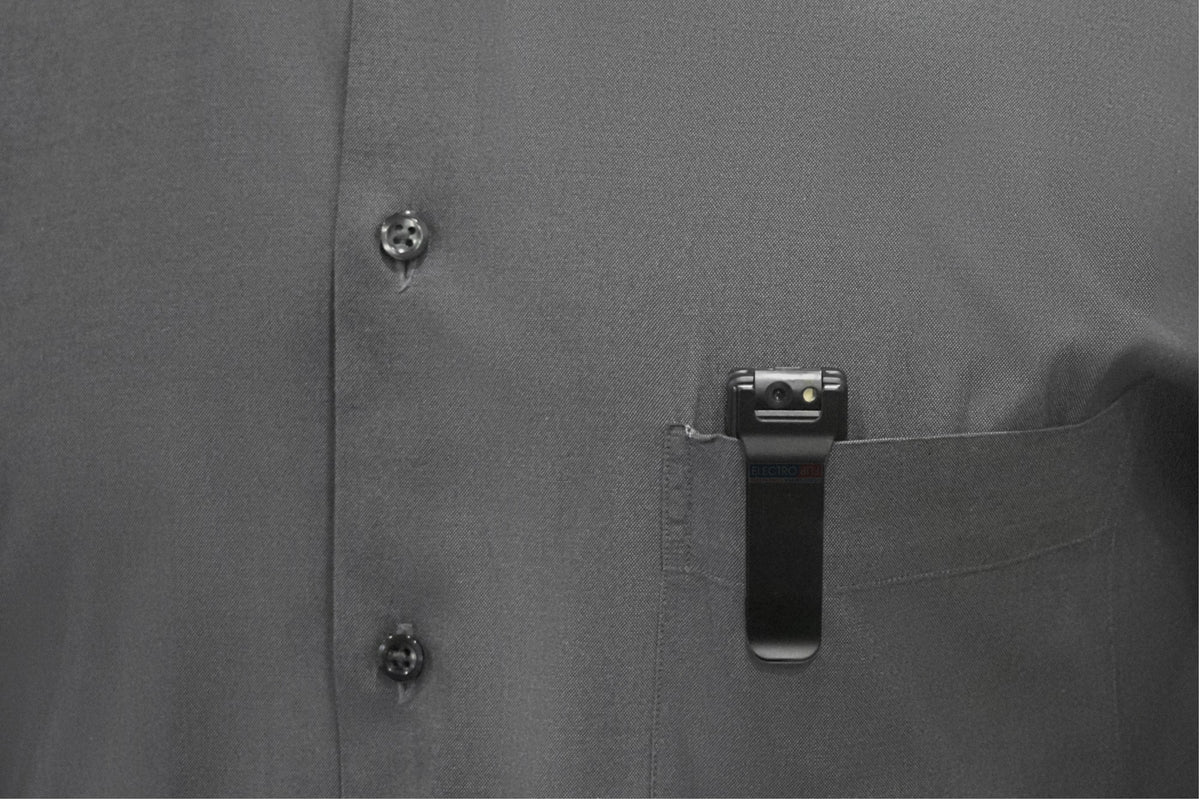 Micro Police Body Camera Video Cam W, 7 Hour Battery
