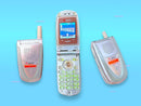 Vintage 90s Pink Sanyo Mobile Flip Cell Phone.Rare.