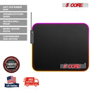 RGB Gaming Mouse Pad, 12 Light Modes (11.8 x 9.8 in)