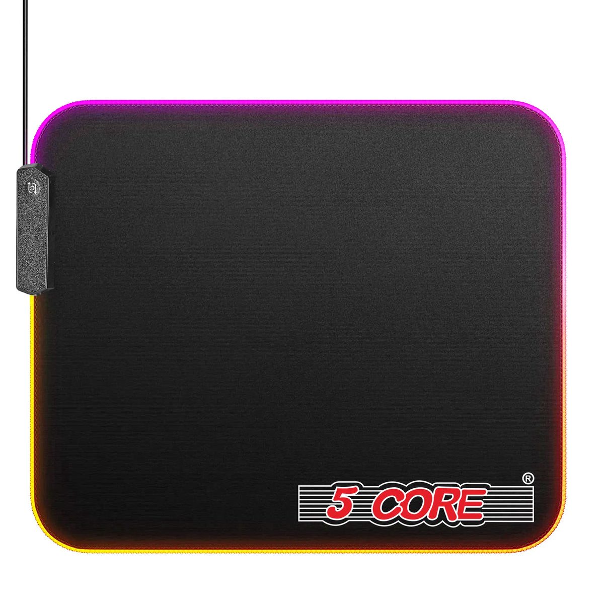 RGB Gaming Mouse Pad, 12 Light Modes (11.8 x 9.8 in)