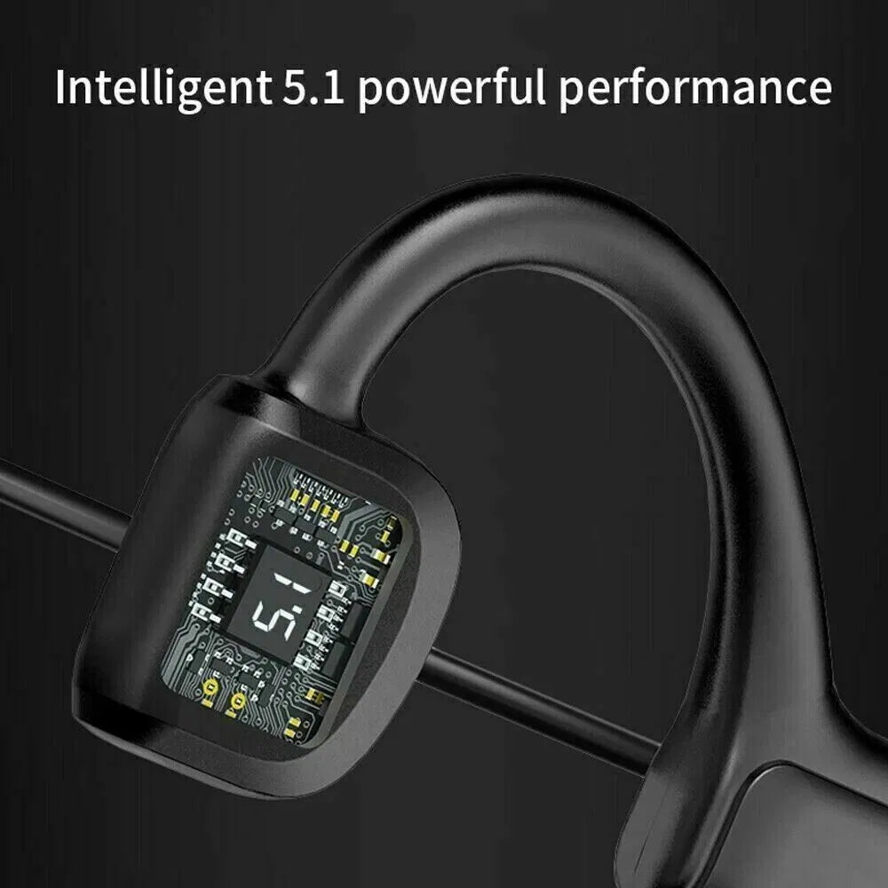 Bone Conduction Bluetooth 5.1 Open-Ear Sport Headphones